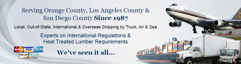 Ship Items by Road, Air and Sea OC, LA, San Diego Shipping Company