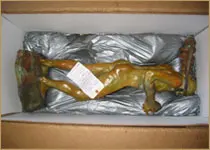 Sculpture in Foam Box Foam Packaging Southern California