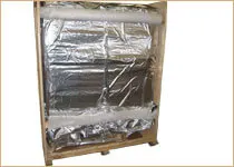 Vapor Barrier Packed Crate Vacuum Sealing Southern California